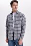 Men's Regular Fit Comfortable Cut Winter Plaid Lumberjack Shirt - 5
