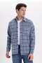 Men's Regular Fit Comfortable Cut Winter Plaid Lumberjack Shirt - 4