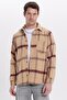 Men's Regular Fit Comfortable Cut Winter Plaid Lumberjack Shirt - 5
