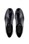 Men's Genuine Leather Black Opening Classic Shoes - 5