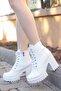 Gi̇nza Platform Heel Boots - 5