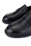 Men's Genuine Leather Black Classic Shoes - 3