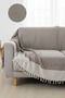 Diamond Pattern Cotton Sofa, Sofa Bed, Armchair Cover Shawl Sofa Cover / Stylish Design 180X215 - 3