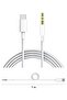 Type-C to 3.5mm Aux Audio Braided Cable In-Car Compatible Aux Cable In-Car Converter - 4