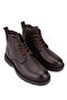 Men's Genuine Leather Brown Casual Boots - 2