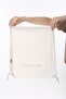Printed Raw Cloth Drawstring Back Drawstring Cloth Bag - 3
