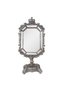 Silver Polyresin Table Mirror 15x10x31 cm - 7