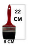 Plastic Handle Oil Paint Acrylic Brush No:4 Art Painter Brush Hobby Wall Metal Wood Painting - 3