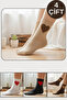 Women's Socks (4 Pairs) Soft Fuzzy Heart Patterned College Length Socks