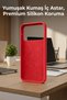 iPhone 17 Compatible Case with Velvet Camera Lens Gift, Silicone Erasable Cover Tb-10 - 2