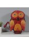 Handmade Genuine Leather Owl Design Zippered Women's Wallet |   Coin Card Key Bag Md 1