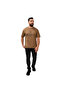 Men's Relaxed Fit Printed Crew Neck Cotton Tee - 2