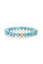 Real Blue Quartz Stone Bracelet Mkt.1.101.1 Relaxing, Tranquility, Energy Bracelet