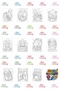 Tiny Jar - 21X21 cm Coloring Book, for Children and Adults - 6