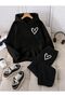 Girls/Boys Hooded Sweatshirt and Trackpants Set - 2