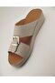 A E T Arabic Sandals For Men | Outdoor Mens Slippers | Open Toe | Genuine Milled Leather with Buckle - 3