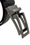 3.5 Cm. Classic Model Faux Leather Holeless Men's Belt with Automatic Mechanism Buckle Black - 4