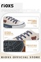 Women's Mules, Canvas Low Top Sneakers, Classic Lace-up Backless Shoes, Lightweight Walking Shoes fo - 5