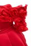 Girl's Red Rose Detailed Evening Dress Special Occasion Design - 7