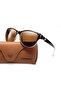 Women Vintage Polarized Sunglasses Lady Elegant Cateye Sun Glasses B2476 - 2