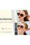 Polarized Women Square Sunglasses - 3