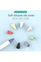 6-Pack Silicone Nib Case for Apple Pencil Pro 3 2 1 Nib Case Apple Generation Cases Stylus Pen Tip Cover - 4
