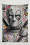 Gamer Wall Cloth, Playstation Xbox – Movie Themed, High-Quality Fabric, Tapestry Wall Carpet - 2