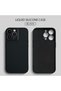 iPhone 14 Pro Max Compatible Velvet Inside Camera Raised Silicone Phone Case