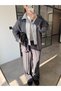 Tricot Suit with Brow Detail and Hair Braiding - 4