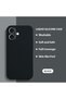 iPhone 16 Compatible Velvet Inside Camera Raised Silicone Phone Case - 3