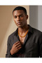 Certified Matte Dark Orange Men's Amber Necklace - 2