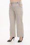 Women's Mink Summer Stone Logo Printed Pipe Leg Trousers - 4