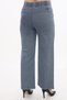 Women's Navy Blue Summer Stone Logo Printed Pipe Leg Trousers - 6