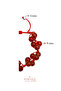 Certified Hematite and Red Agate Stone 8 mm Macrame Natural Stone Bracelet - 2