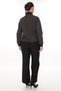 Women's Black Brown Seasonal Zippered Custom Logo Elastic Waist Tube Leggings 2-Piece Set - 5