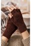 Women's Plush Short Finger Gloves