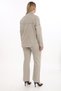 Women's Mink Summer Jacket, Snap Fasteners, Elastic Waist, Pockets, 2-Piece Set - 5
