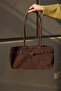 Zarela Women's Brown Real Suede Bag - 8