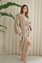 Wellsoft Plush Extra Soft Hooded Long Dressing Gown with Pocket Detail - 7