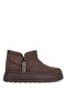 Elit Ozrpt501 Women's Suede Flat Boots Brown - 3