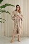 Wellsoft Plush Extra Soft Hooded Long Dressing Gown with Pocket Detail - 4