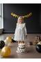 Girl's Cotton Tutu Dress with Leopard Detail - 4