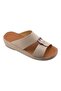 A E T Arabic Sandals For Men | Outdoor Mens Slippers | Open Toe | Genuine Milled Leather with Buckle