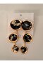 Zara Model Large Size Design Earrings |   Evening Dress Dangle Earrings |   Gold Dangle Earrings - 3
