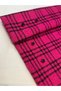 Fuchsia Black Plaid Chanel Fabric – Jacket Fabric & Suit Fabric - 2