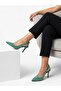 The Moiss Green Stone Stiletto Sole Engagement and Wedding Shoes