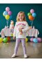 Girl's Cotton Character Printed Leggings Set - 2