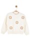 Girl's floral sweatshirt nk-39502 - 2