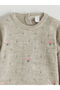 Lcw Kids Brown Crew Neck Girls' Sweater - 2