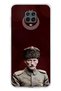حافظة سيليكون متوافقة مع هاتف Redmi Note 9 PRO-9S Moon Star and Commander Ataturk مطبوع